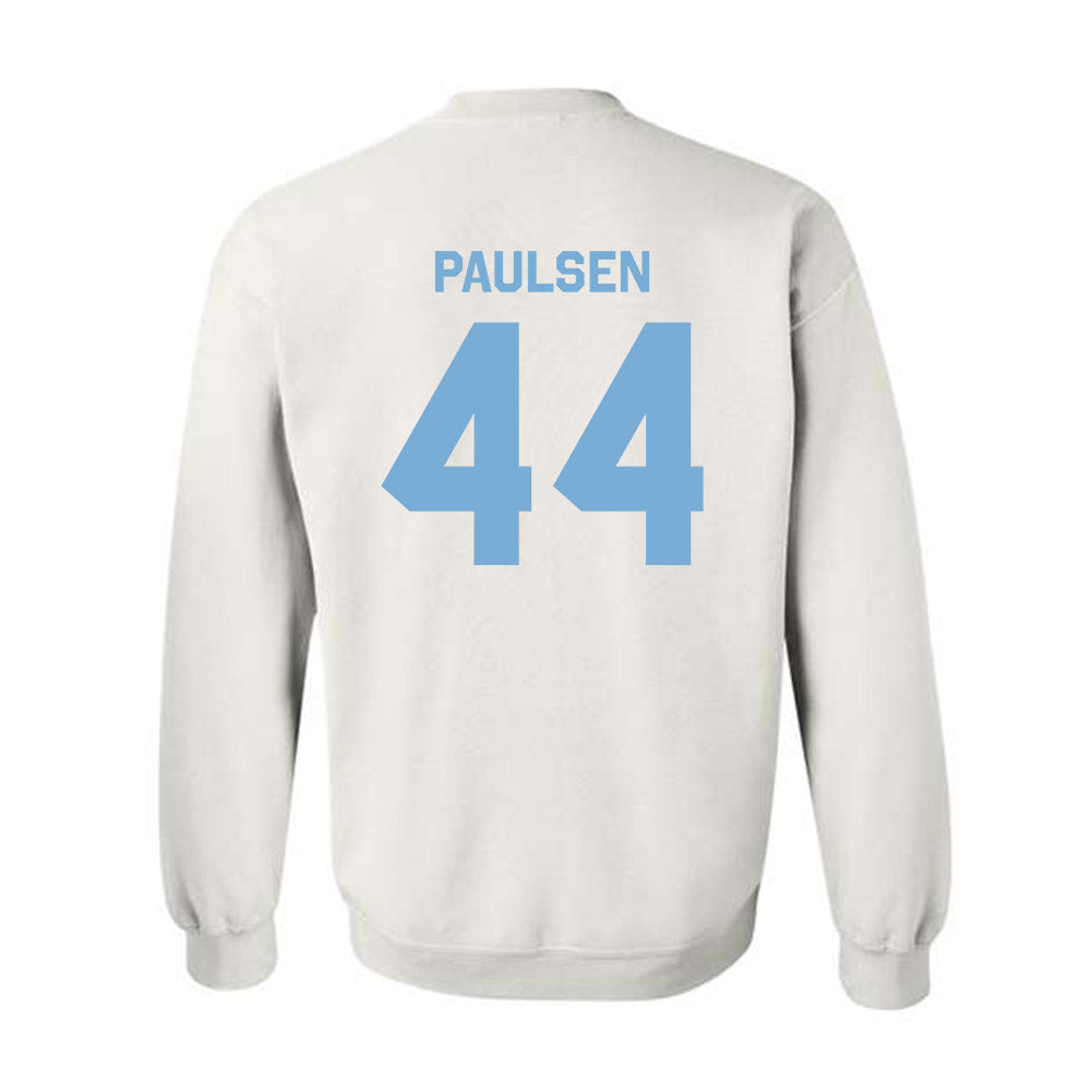 UNC - NCAA Baseball : Erik Paulsen - Classic Shersey Crewneck Sweatshirt-1