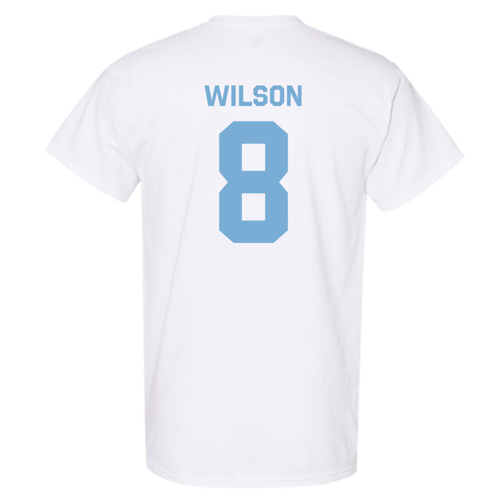 UNC - NCAA Men's Basketball : Caleb Wilson - Classic Shersey T-Shirt-1