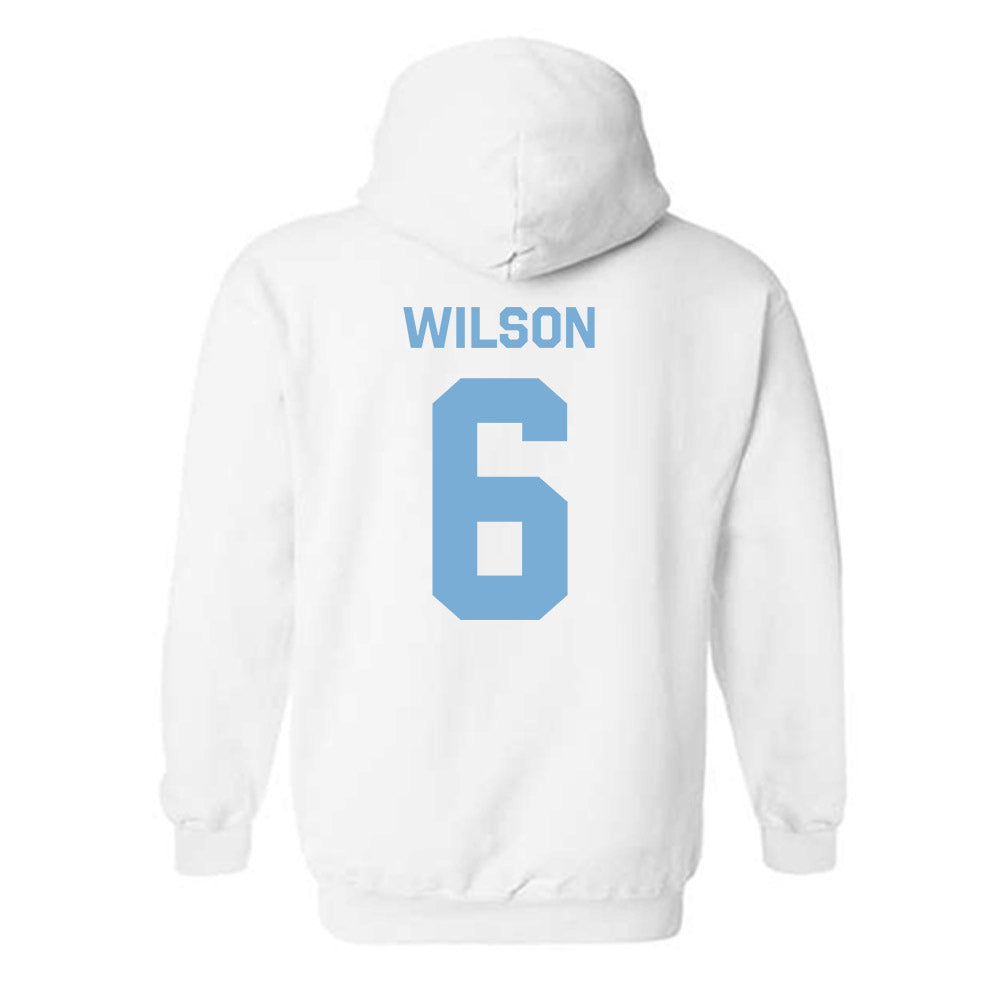 UNC - NCAA Softball : Sahara Wilson - Classic Shersey Hooded Sweatshirt-1