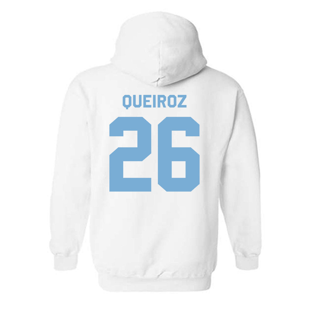 UNC - NCAA Women's Basketball : Taissa Queiroz - Classic Shersey Hooded Sweatshirt-1