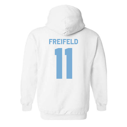 UNC - NCAA Women's Soccer : Eres Freifeld - Classic Shersey Hooded Sweatshirt-1