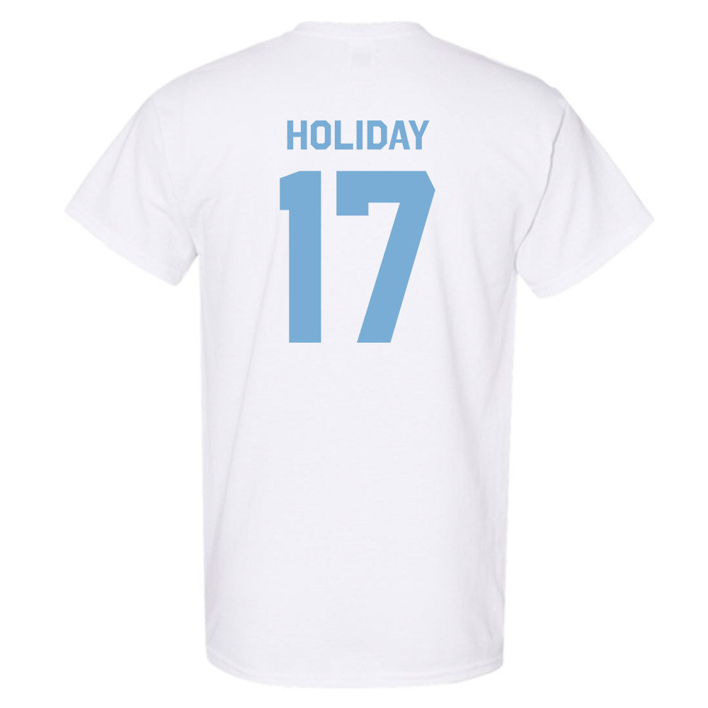 UNC - NCAA Baseball : Talan Holiday - Classic Shersey T-Shirt-1