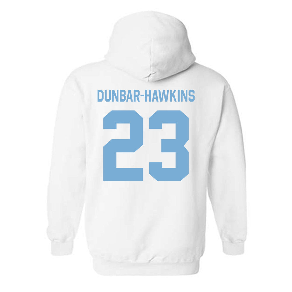 UNC - NCAA Football : Khristian Dunbar-Hawkins - Classic Shersey Hooded Sweatshirt-1