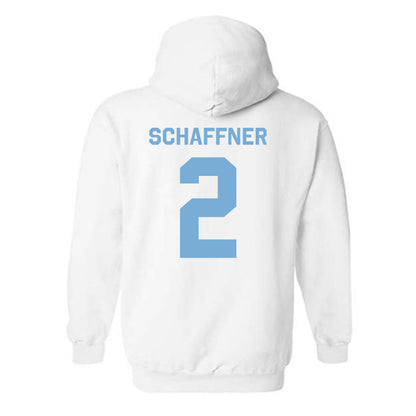 UNC - NCAA Baseball : Jake Schaffner - Classic Shersey Hooded Sweatshirt-2