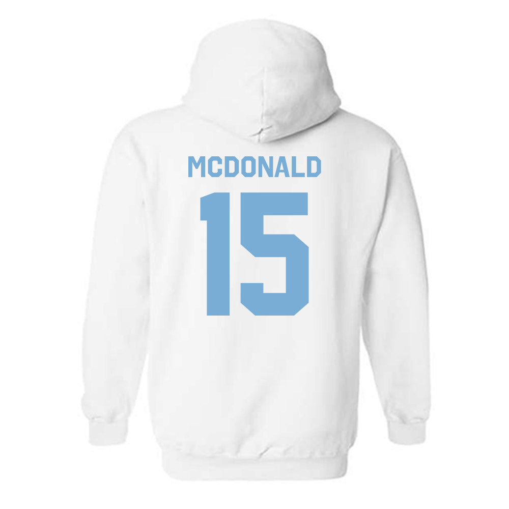 UNC - NCAA Men's Lacrosse : Parker McDonald - Classic Shersey Hooded Sweatshirt-1