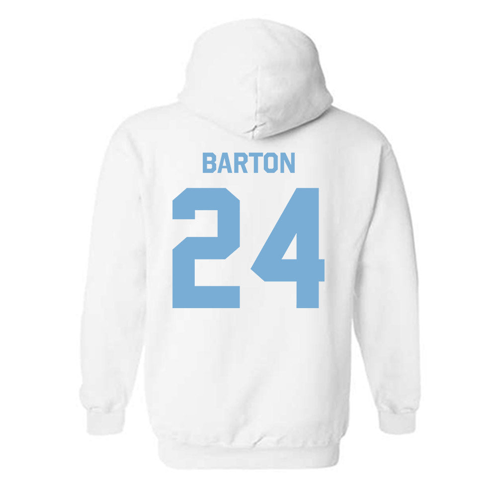 UNC - NCAA Men's Lacrosse : Jack Barton - Classic Shersey Hooded Sweatshirt-1