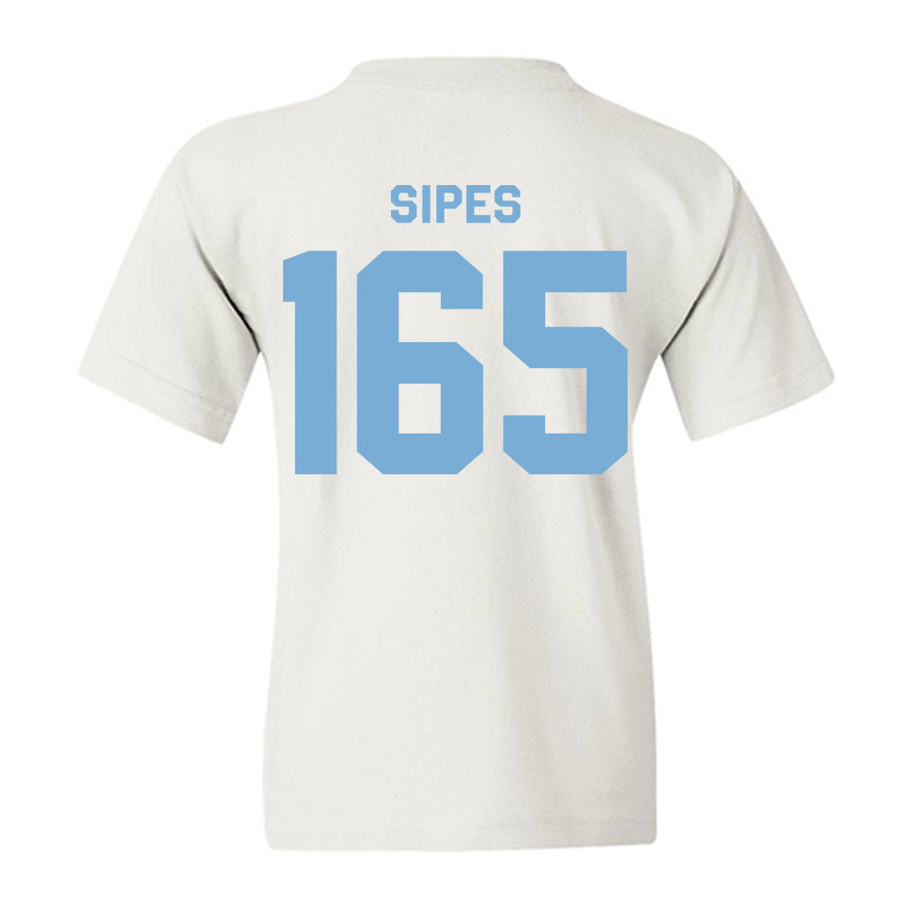 UNC - NCAA Wrestling : Luke Sipes - Classic Shersey Youth T-Shirt-1