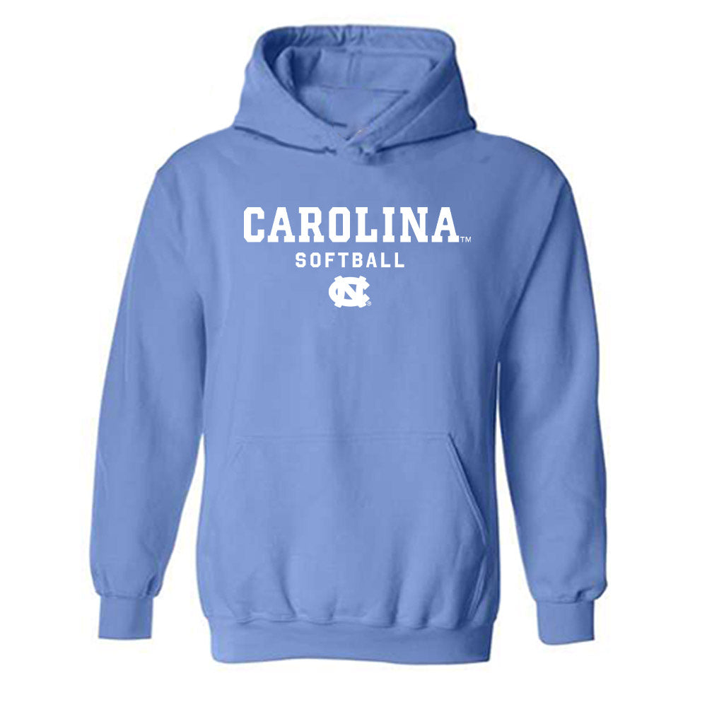 UNC - NCAA Softball : Mallory Reed - Classic Shersey Hooded Sweatshirt-1