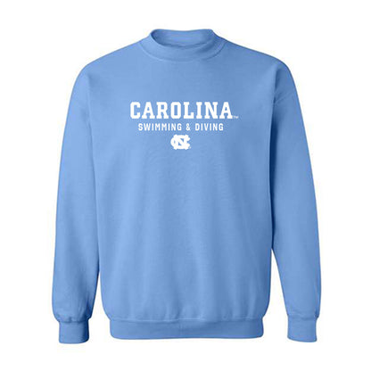 UNC - NCAA Men's Swimming & Diving : Isaac Carsel - Classic Shersey Crewneck Sweatshirt-1