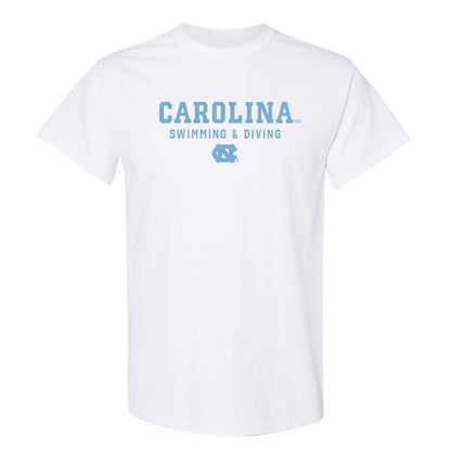 UNC - NCAA Men's Swimming & Diving : David Quaresma - Classic Shersey T-Shirt-0