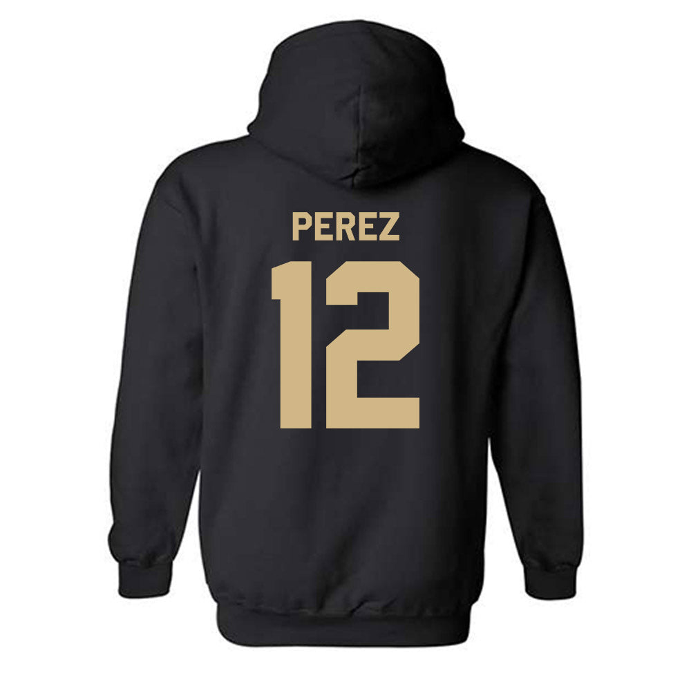 Wake Forest - NCAA Men's Soccer : Jose Perez - Classic Shersey Hooded Sweatshirt-1
