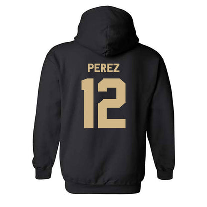 Wake Forest - NCAA Men's Soccer : Jose Perez - Classic Shersey Hooded Sweatshirt-1