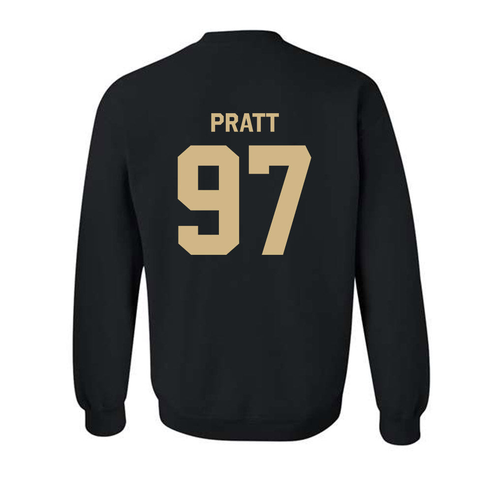 Wake Forest - NCAA Football : Josiah Pratt - Classic Shersey Crewneck Sweatshirt-1
