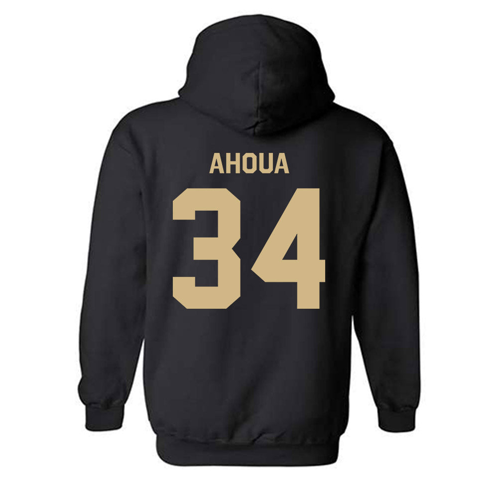 Wake Forest - NCAA Football : Micheal Ahoua - Classic Shersey Hooded Sweatshirt-1