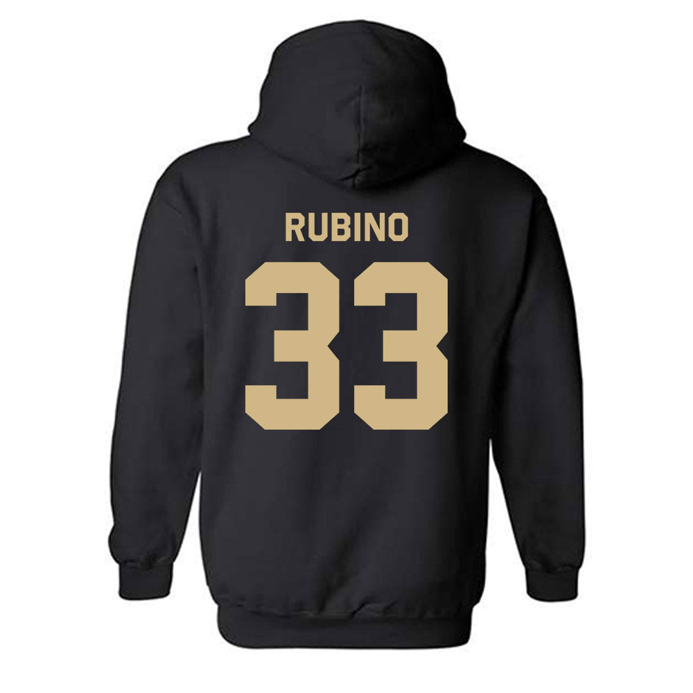 Wake Forest - NCAA Baseball : Nick Rubino - Classic Shersey Hooded Sweatshirt-3