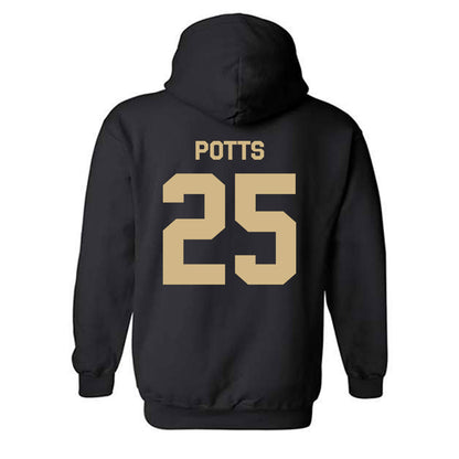 Wake Forest - NCAA Football : Eli Potts - Classic Shersey Hooded Sweatshirt-3