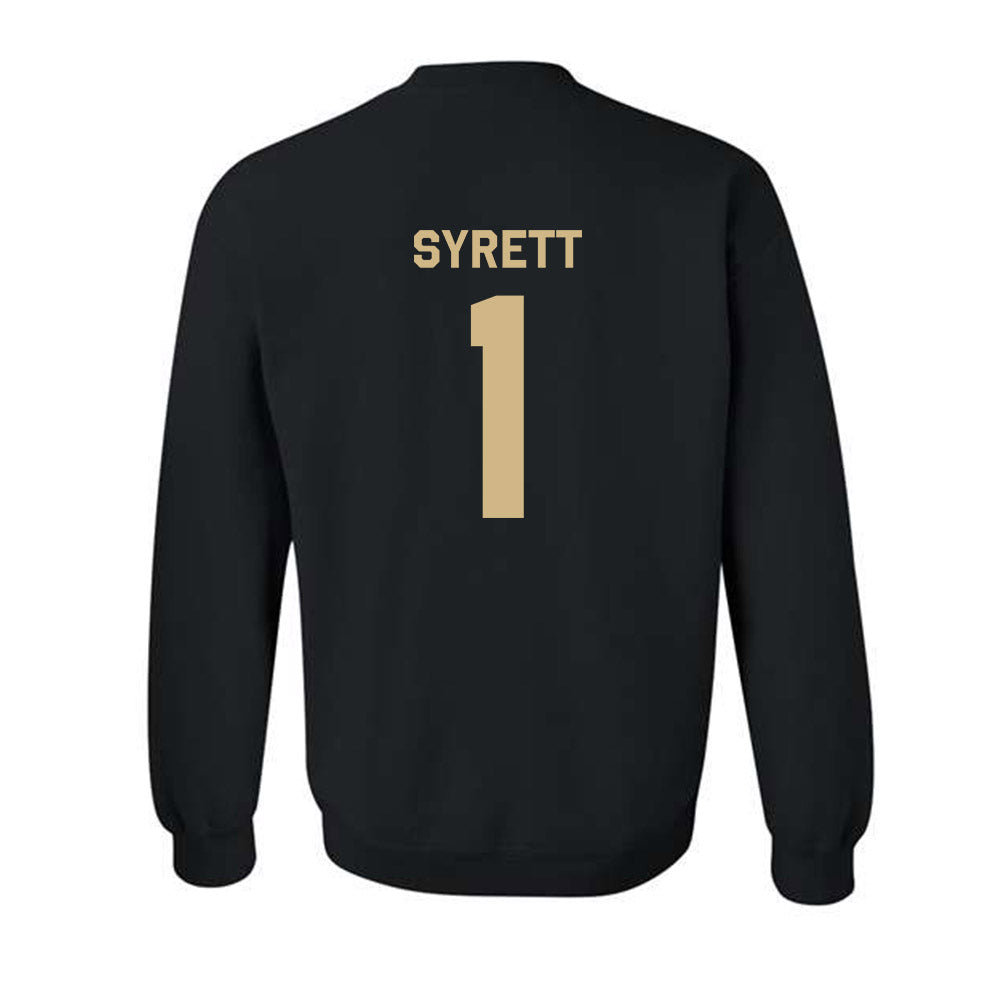Wake Forest - NCAA Men's Soccer : Quinn Syrett - Classic Shersey Crewneck Sweatshirt-3