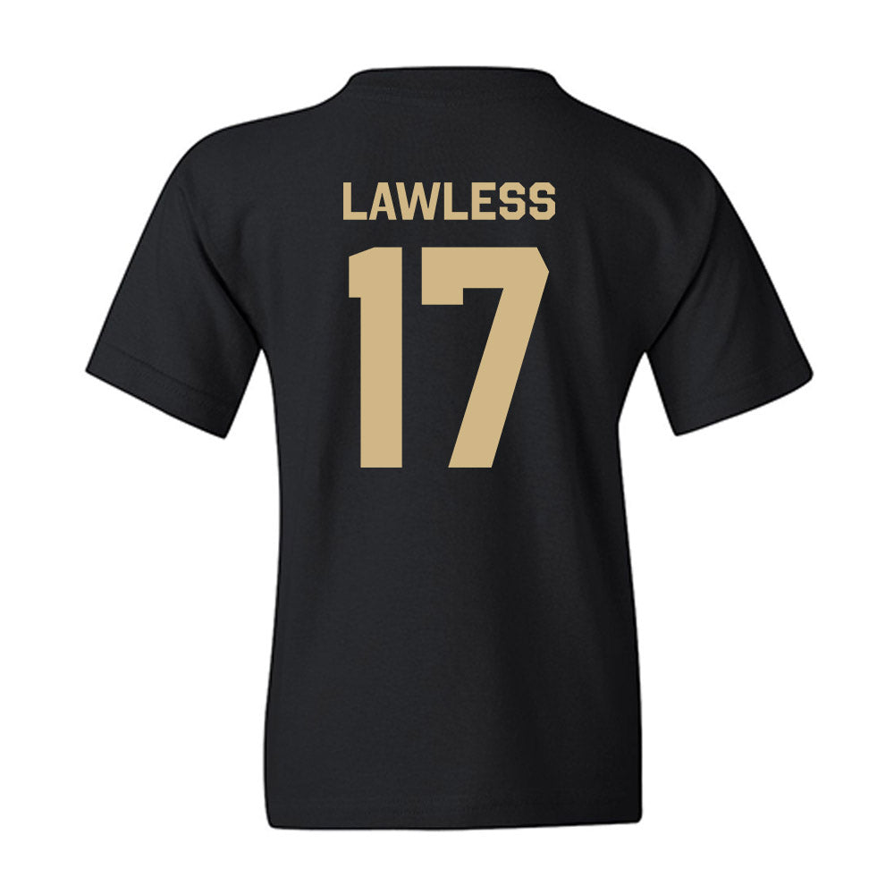 Wake Forest - NCAA Football : Grant Lawless - Classic Shersey Youth T-Shirt-3