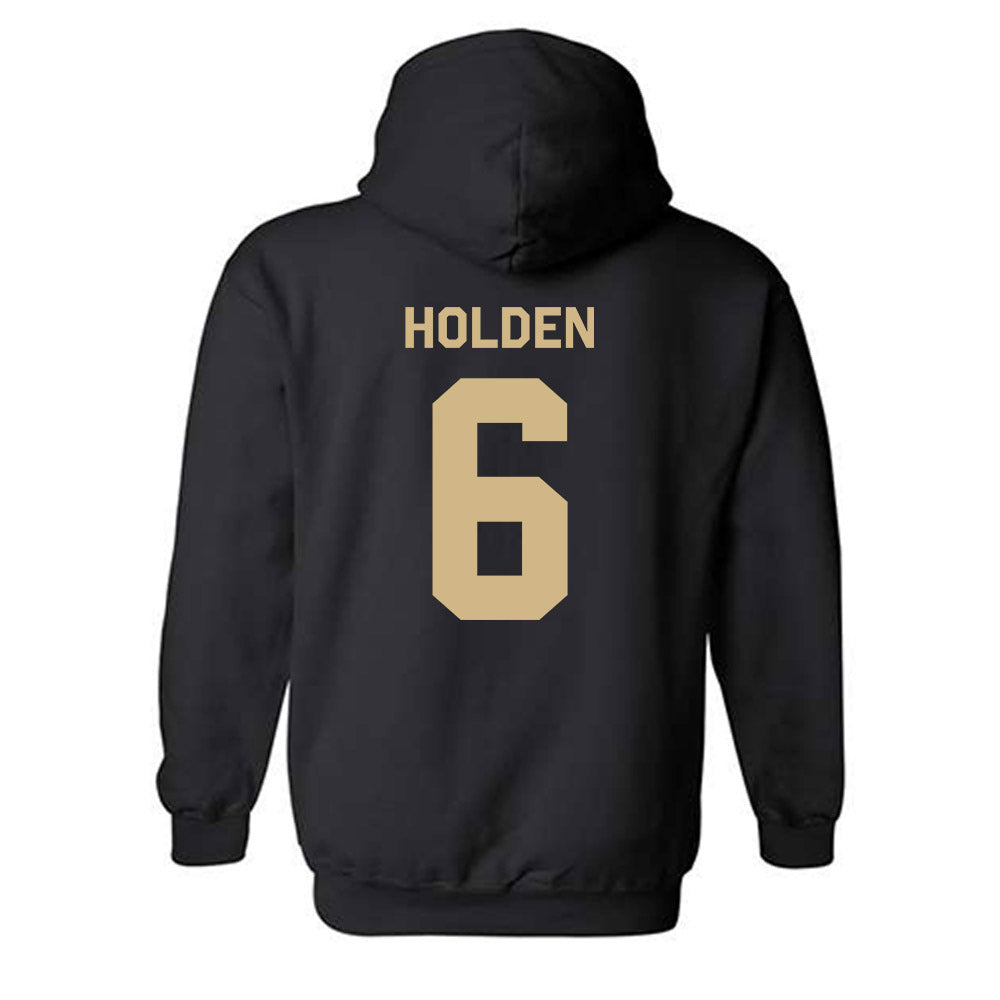 Wake Forest - NCAA Baseball : Will Holden - Classic Shersey Hooded Sweatshirt-3