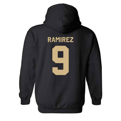 Wake Forest - NCAA Women's Soccer : Elliana Ramirez - Classic Shersey Hooded Sweatshirt-1