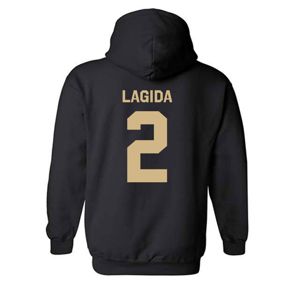 Wake Forest - NCAA Women's Volleyball : Patrycja Lagida - Classic Shersey Hooded Sweatshirt-1
