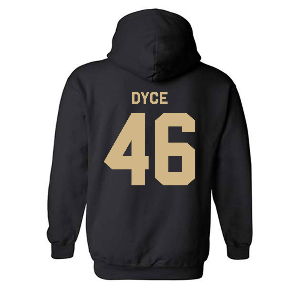 Wake Forest - NCAA Football : Deuce Dyce - Classic Shersey Hooded Sweatshirt-3
