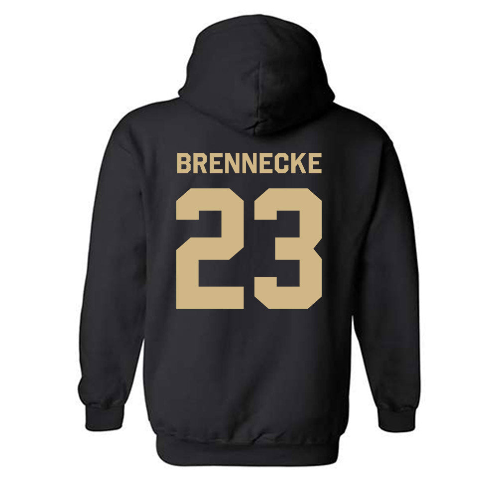 Wake Forest - NCAA Baseball : Ryan Brennecke - Classic Shersey Hooded Sweatshirt-1