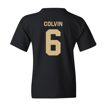 Wake Forest - NCAA Men's Basketball : Myles Colvin - Classic Shersey Youth T-Shirt-1