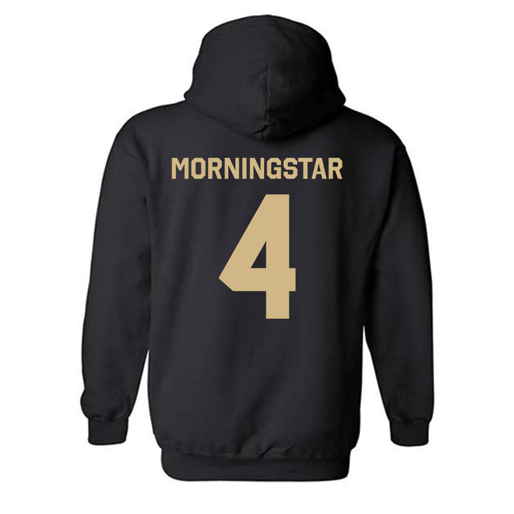 Wake Forest - NCAA Baseball : Blake Morningstar - Classic Shersey Hooded Sweatshirt-1