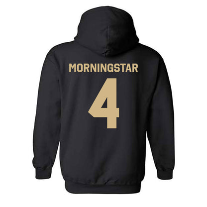 Wake Forest - NCAA Baseball : Blake Morningstar - Classic Shersey Hooded Sweatshirt-1