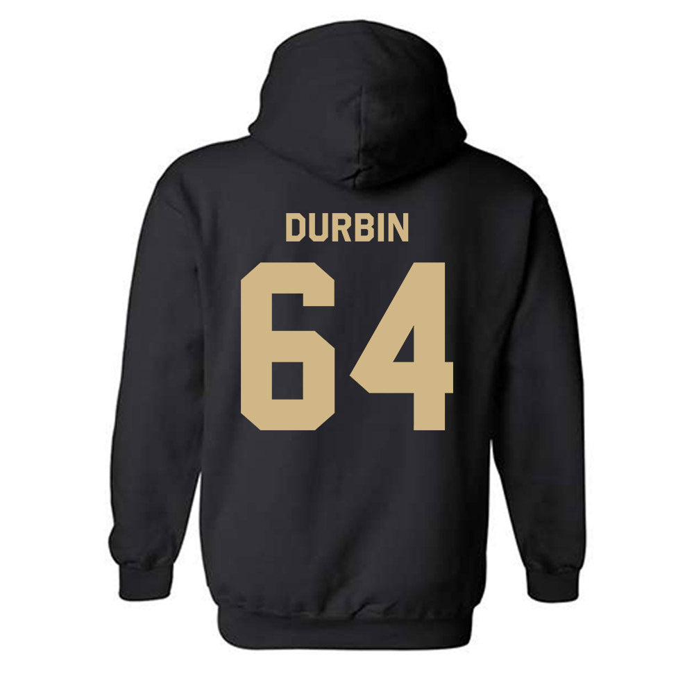 Wake Forest - NCAA Football : Dylan Durbin - Classic Shersey Hooded Sweatshirt-3