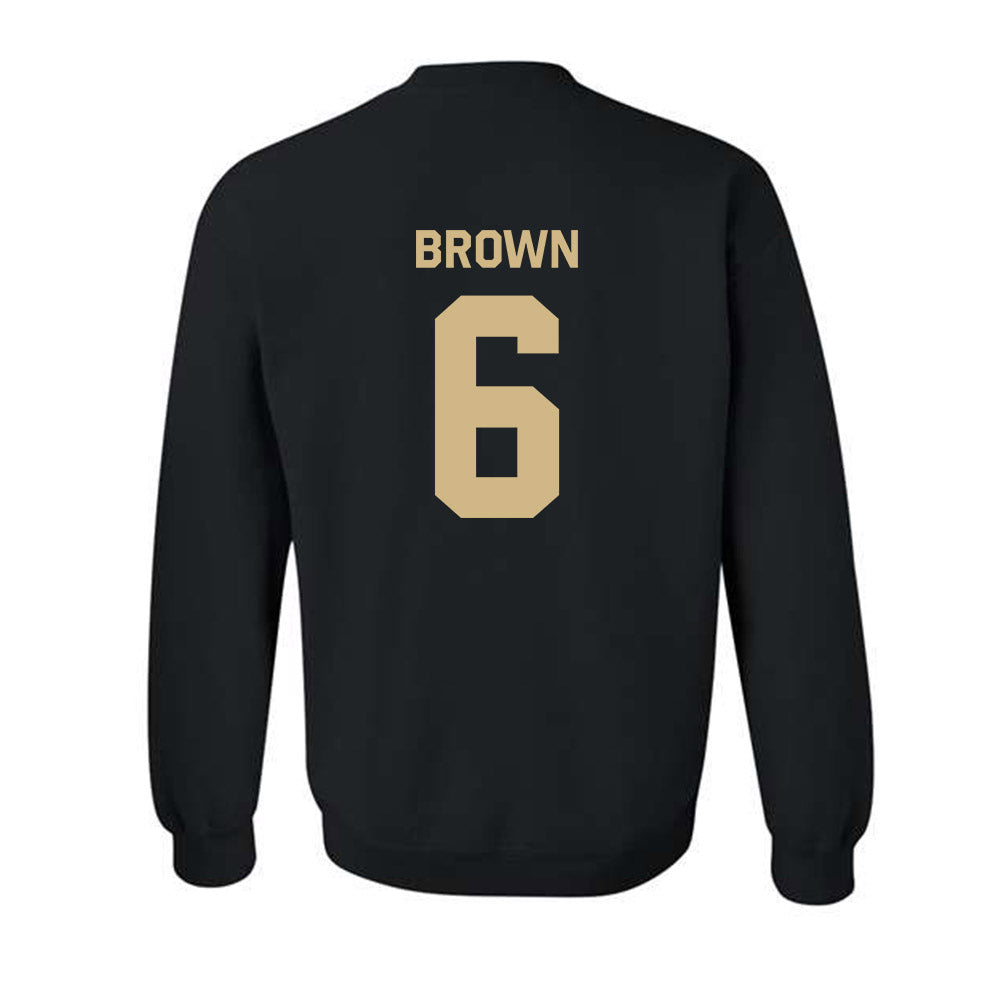 Wake Forest - NCAA Women's Soccer : Dempsey Brown - Classic Shersey Crewneck Sweatshirt-1