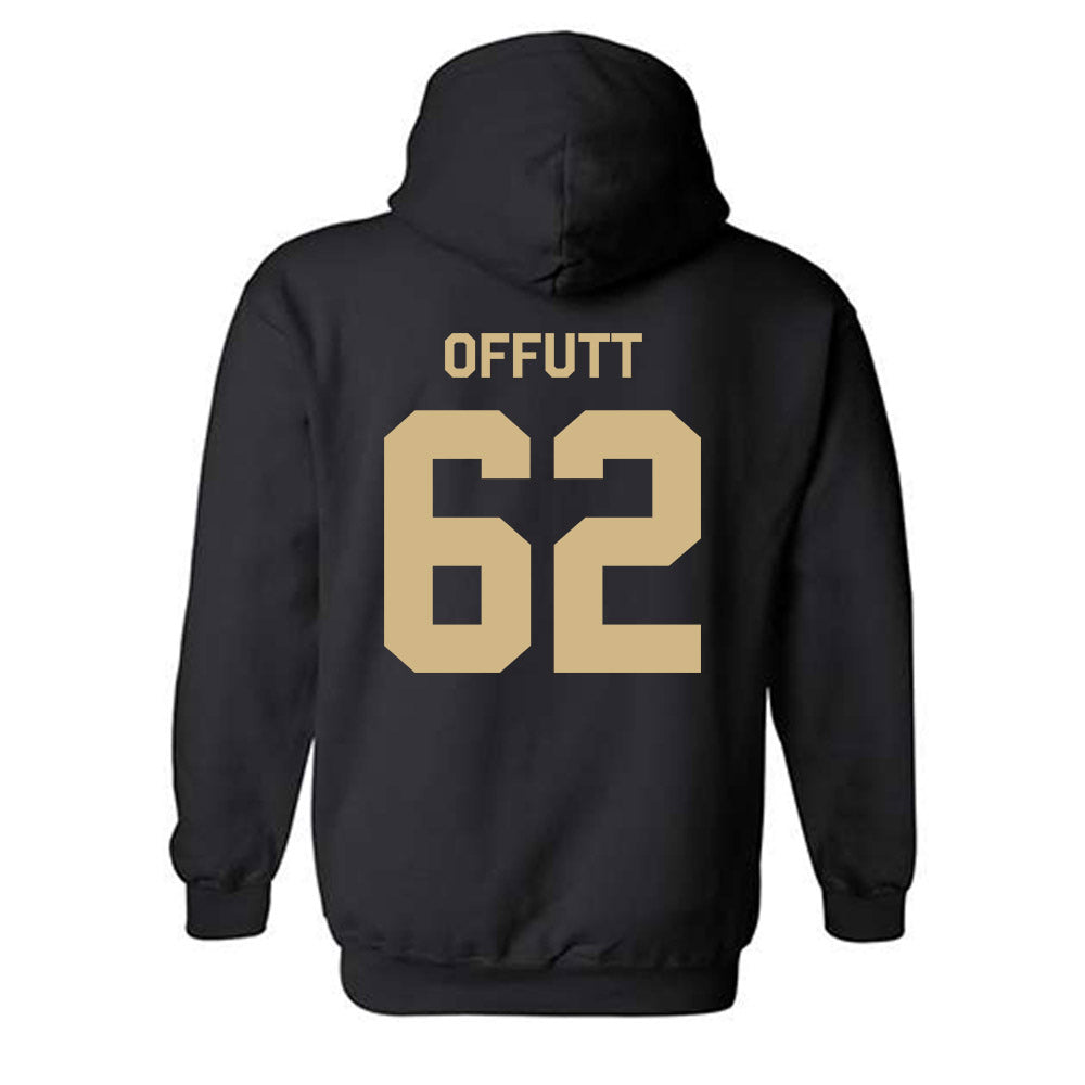 Wake Forest - NCAA Football : Jaishaun Offutt - Classic Shersey Hooded Sweatshirt-1