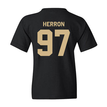 Wake Forest - NCAA Football : Matthew Herron - Classic Shersey Youth T-Shirt-3