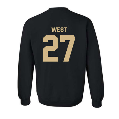 Wake Forest - NCAA Football : Travon West - Classic Shersey Crewneck Sweatshirt-1