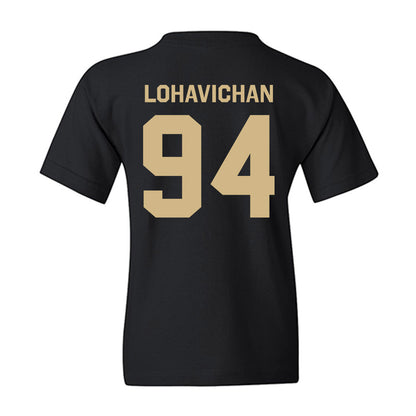 Wake Forest - NCAA Football : Zach Lohavichan - Classic Shersey Youth T-Shirt-3
