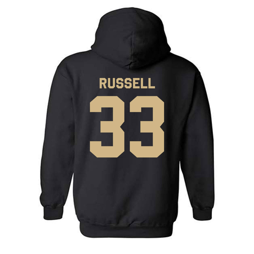 Wake Forest - NCAA Men's Soccer : Bret Russell - Classic Shersey Hooded Sweatshirt-1