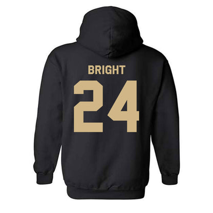 Wake Forest - NCAA Football : Micah Bright - Classic Shersey Hooded Sweatshirt-3