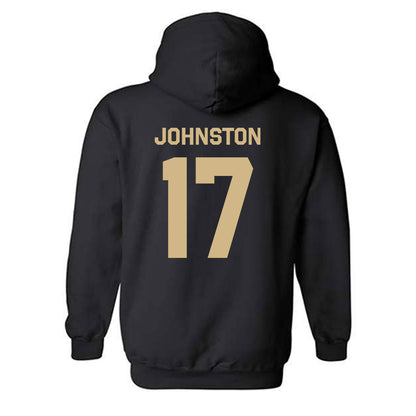 Wake Forest - NCAA Baseball : Zach Johnston - Classic Shersey Hooded Sweatshirt-1