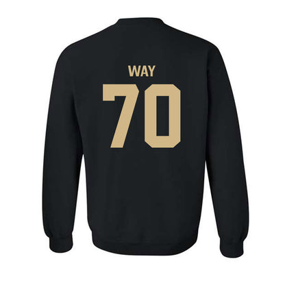 Wake Forest - NCAA Football : Will Way - Classic Shersey Crewneck Sweatshirt-1