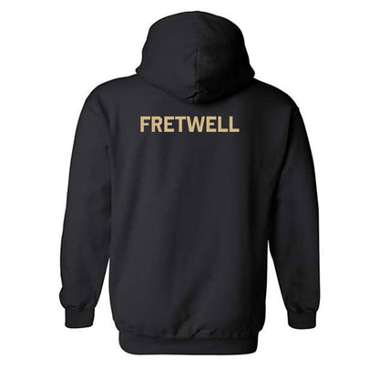 Wake Forest - NCAA Men's Cross Country : Bear Fretwell - Classic Shersey Hooded Sweatshirt-3