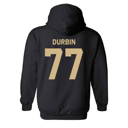 Wake Forest - NCAA Football : Dylan Durbin - Classic Shersey Hooded Sweatshirt-3
