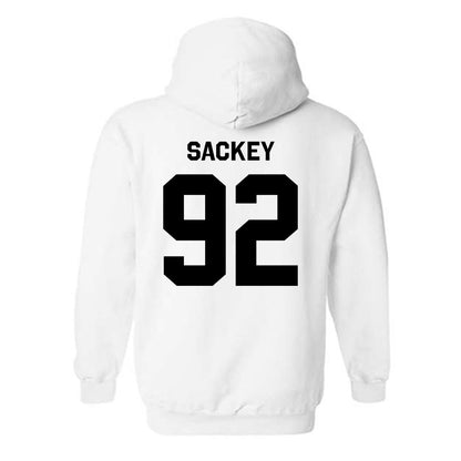 Wake Forest - NCAA Football : Sefa Sackey - Classic Shersey Hooded Sweatshirt-2