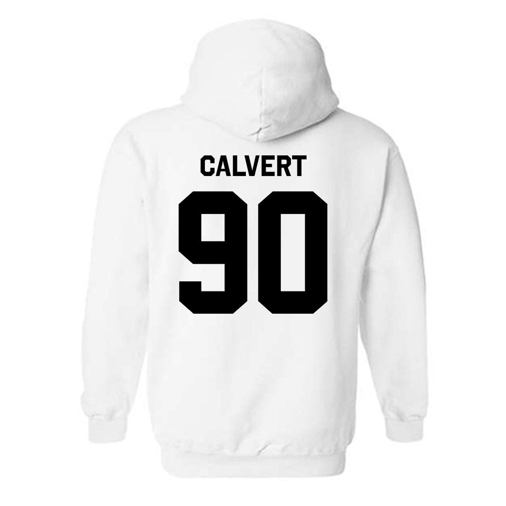 Wake Forest - NCAA Football : Connor Calvert - Classic Shersey Hooded Sweatshirt-1