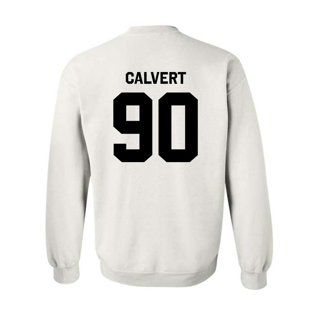 Wake Forest - NCAA Football : Connor Calvert - Classic Shersey Crewneck Sweatshirt-1