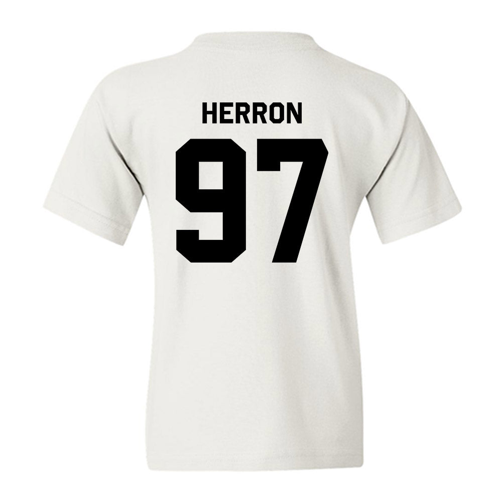 Wake Forest - NCAA Football : Matthew Herron - Classic Shersey Youth T-Shirt-2