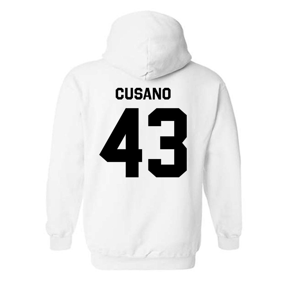 Wake Forest - NCAA Football : Frank Cusano - Classic Shersey Hooded Sweatshirt-1