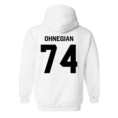 Wake Forest - NCAA Football : John Ohnegian - Classic Shersey Hooded Sweatshirt-1