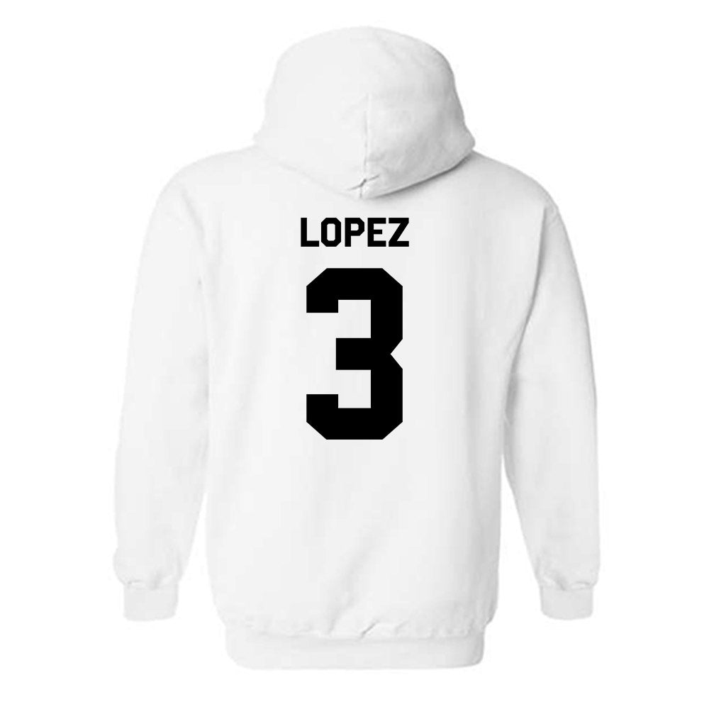Wake Forest - NCAA Football : Gio Lopez - Classic Shersey Hooded Sweatshirt-1