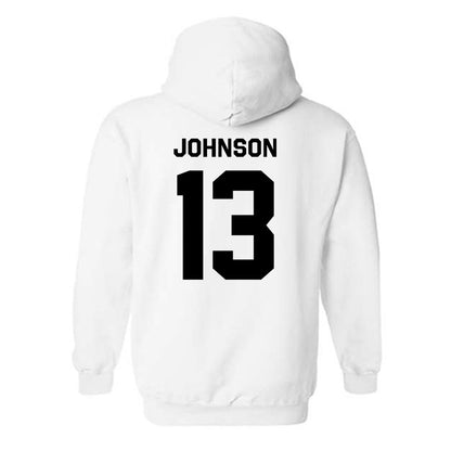Wake Forest - NCAA Football : Billy Johnson - Classic Shersey Hooded Sweatshirt-1